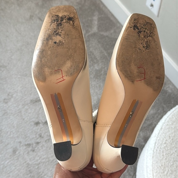 Sam Edelman Lani Ankle Bootie Modern Ivory Leather Size 8 - Picture 6 of 8